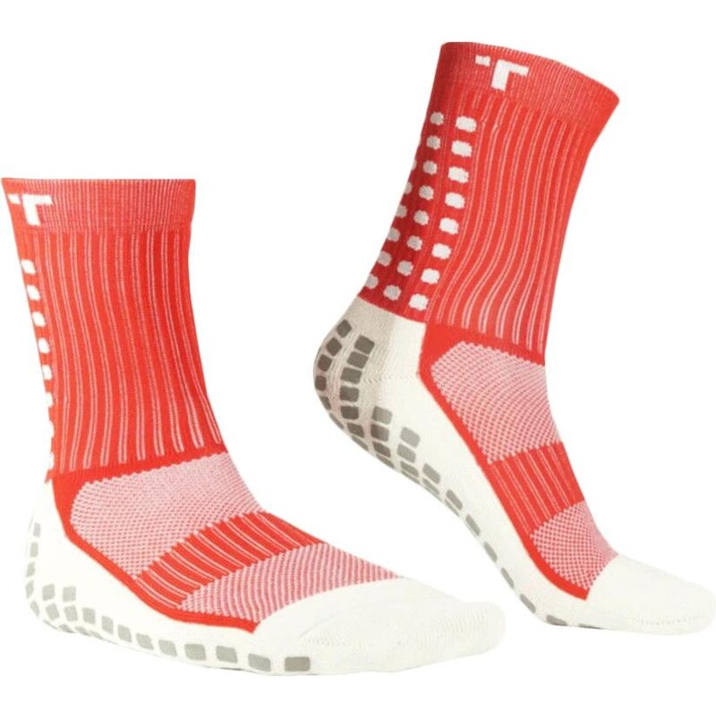 Ponožky TRUsox Mid-Calf Thin 3.0 Red 3crw300lthinred