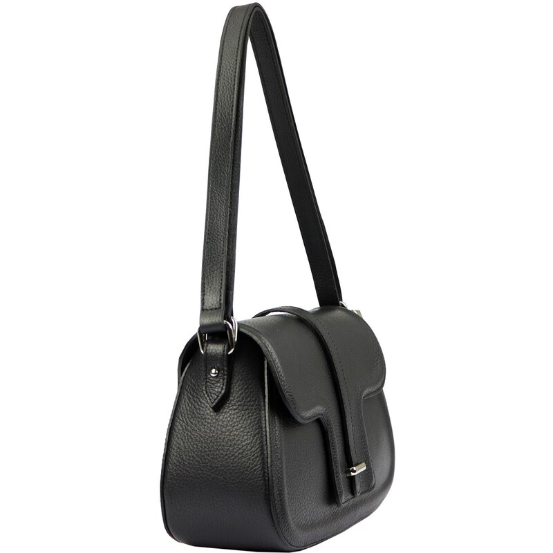 Kožená crossbody kabelka Juice 112350 černá