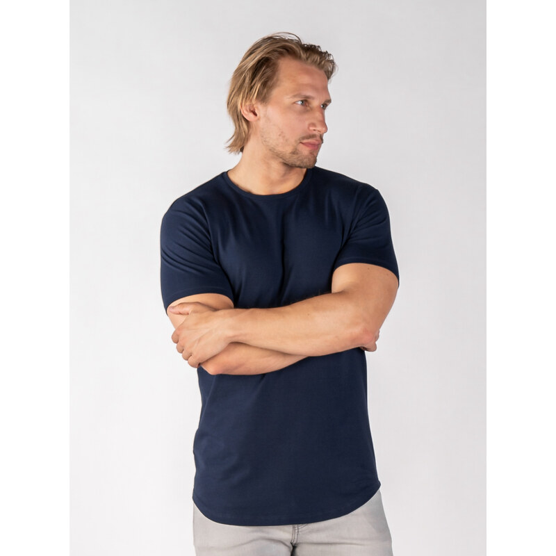 TallGuys Pánské prodloužené tričko | óčko | Navy
