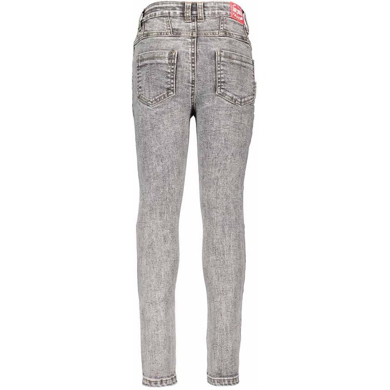 B-nosy Dívčí strečové džíny světle šedé