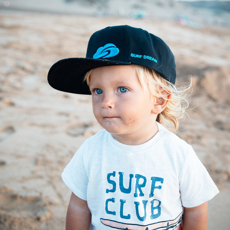SURF DREAM Dětská Snapback kšiltovka modrá, onesize