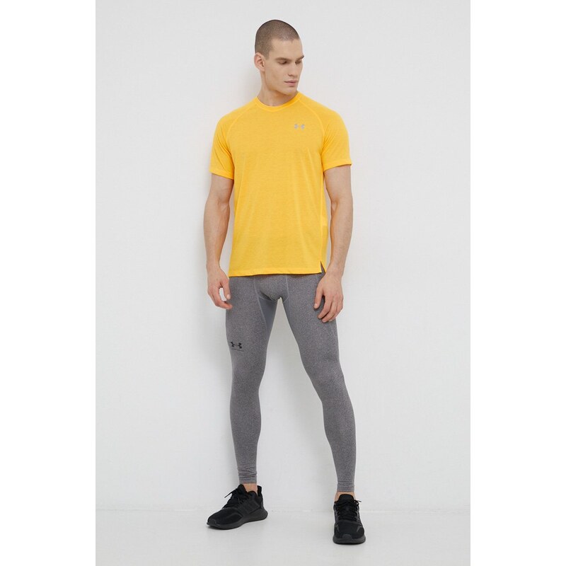 Běžecké tričko Under Armour Streaker žlutá barva
