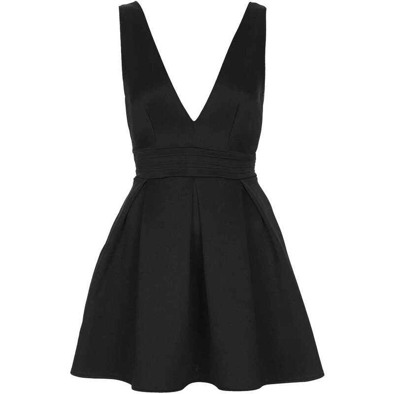 Topshop **Deep V Scuba Dress by Oh My Love