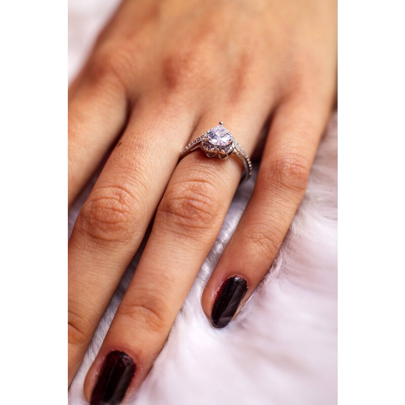 OLIVIE Stříbrný prsten SRDCE 5419