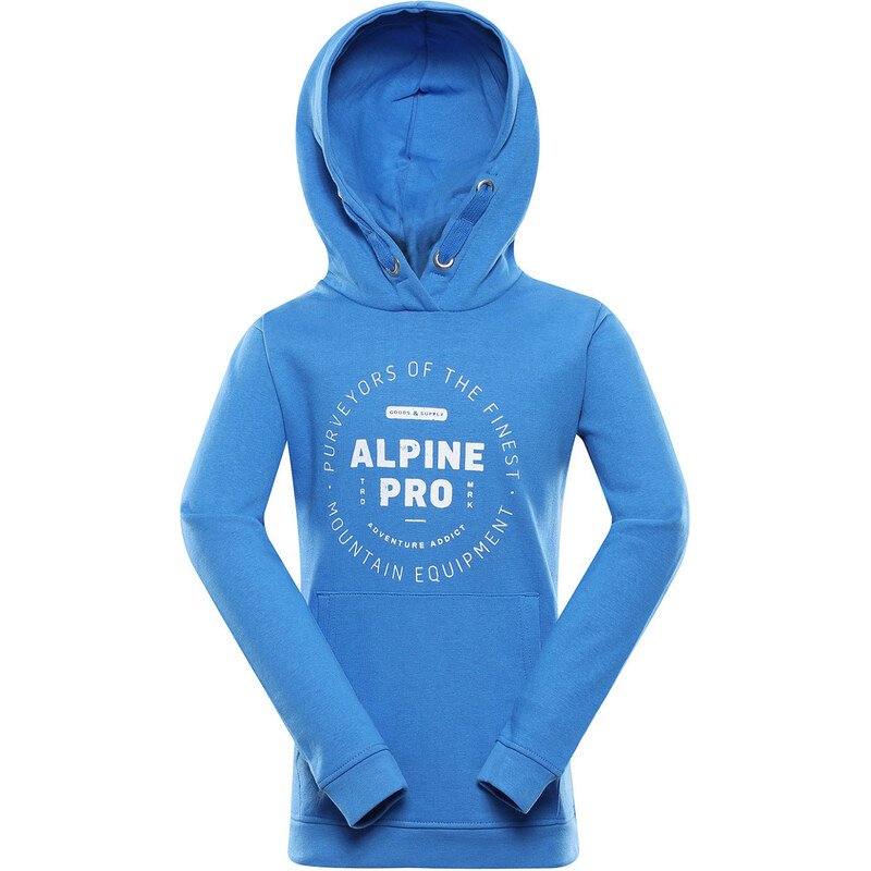 Alpine Pro Lewo Dětská mikina KSWU173 cobalt blue 80-86