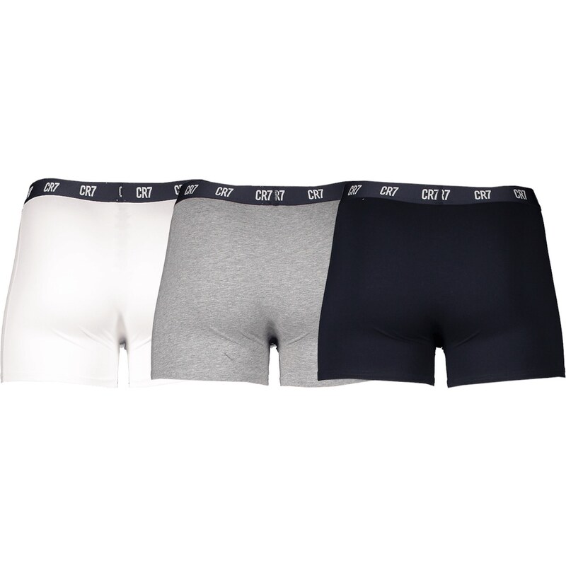 CR7 - Cristiano Ronaldo Boxerky námořnická modř / šedý melír /