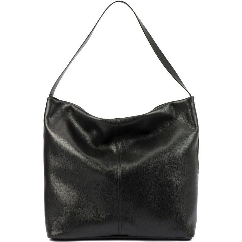 Luxusní kožená kabelka Pierre Cardin 5331 EDF černá
