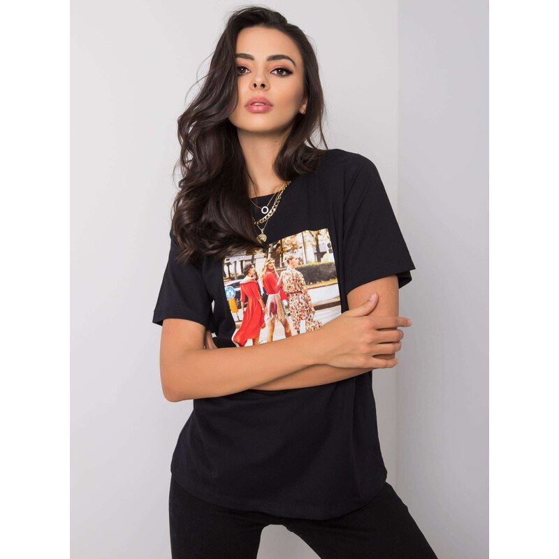 PEPPER & MINT T-shirt-PM-TS-SS21CA30.66-black