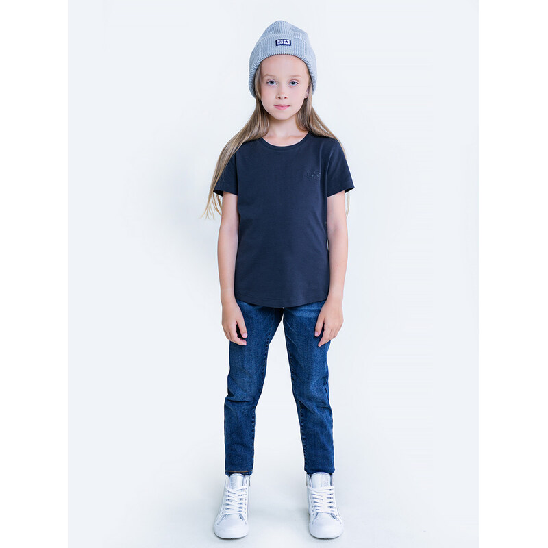 Big Star Kids's T-shirt_ss T-shirt 152061 Blue-403