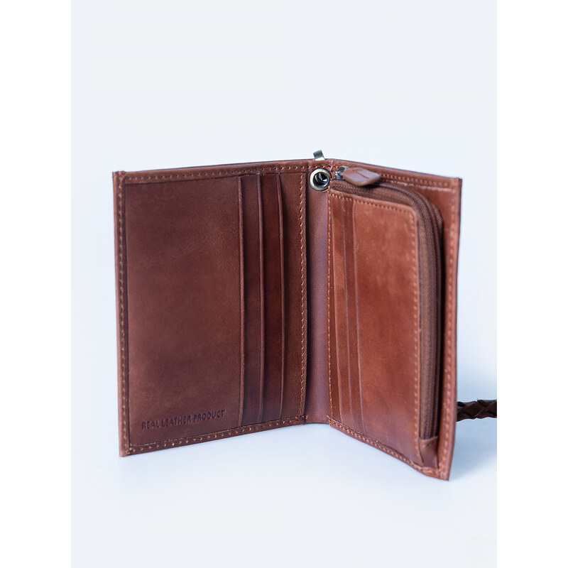 Big Star Man's Wallet Wallet 175231 Light Natural Leather-803