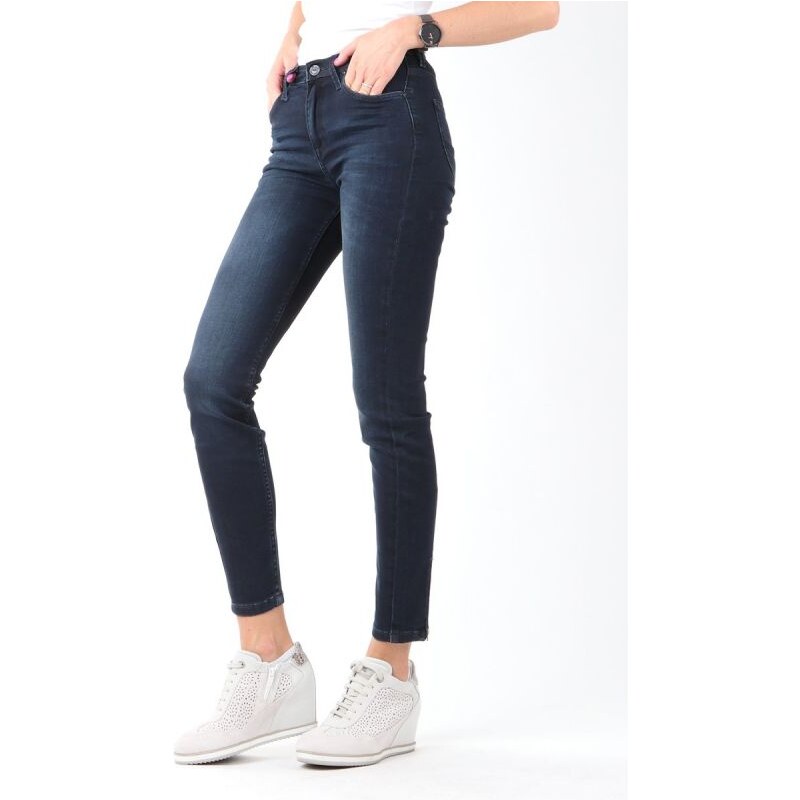 Dámské džíny Lee Scarlett High Crop Skinny Cropped Jeans W L32BAIFA