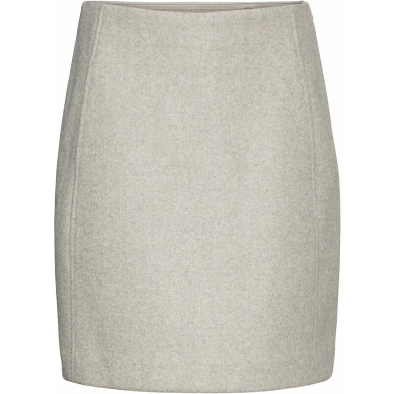 VERO MODA Sukně VMFORTUNALLISON tmavě béžová 108754484