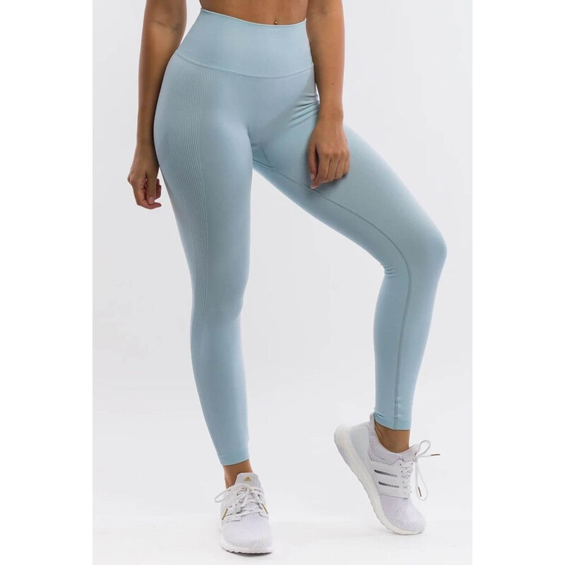 Gymclothes Dámské sportovní legíny Static Light Blue