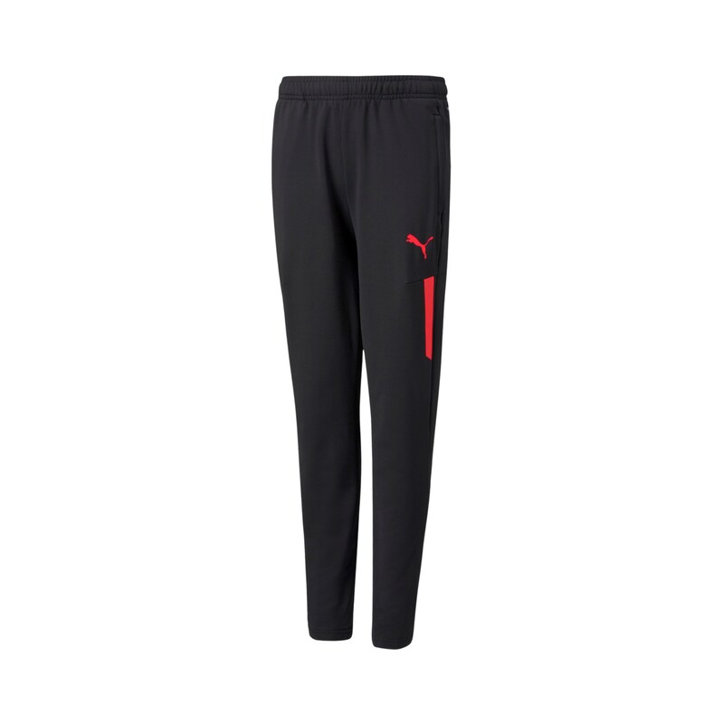 PUMA Sportovní kalhoty červená / černá