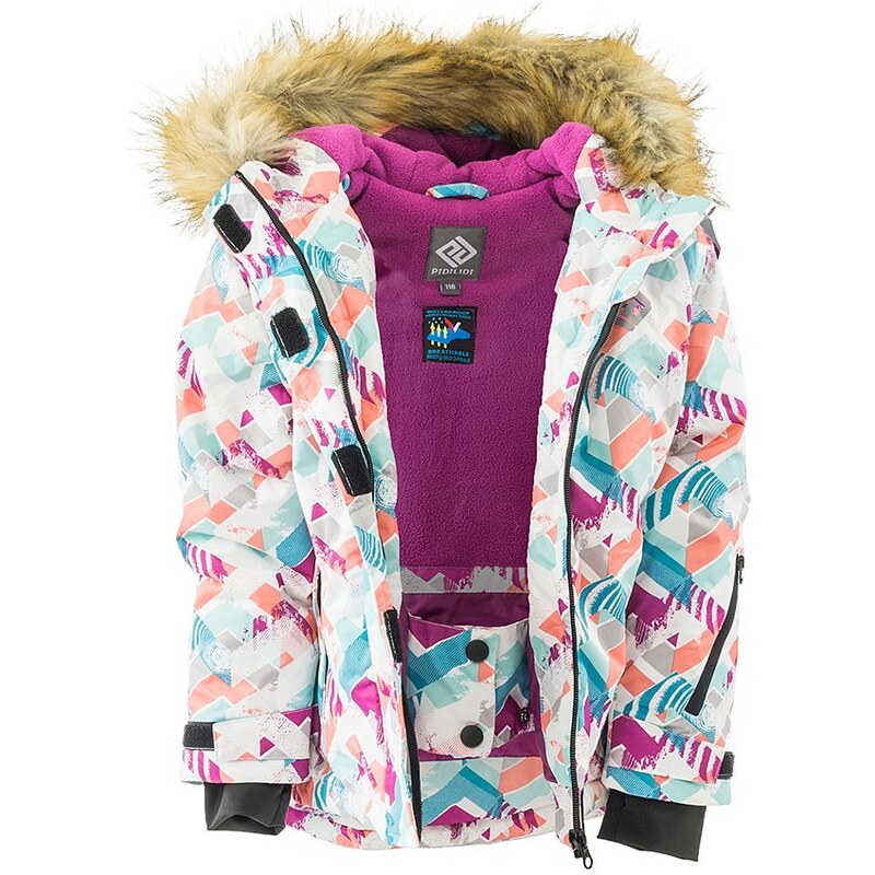 Pidilidi bunda lyžařská zimní dívčí, Pidilidi, PD1098-03, růžová
