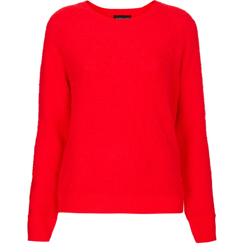 Topshop Knitted Boucle Jumper