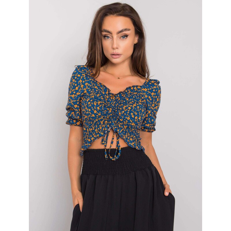 RUE PARIS Blouse-RO-BZ-2516-11.13X-dark blue