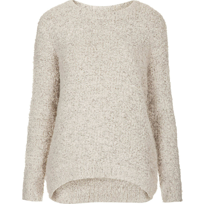 Topshop Knitted Chunky Boucle Jumper