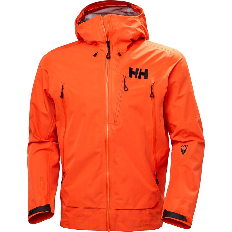 HELLY HANSEN ODIN 9 WORLDS INFINITY SHELL JACKET Bright Orange