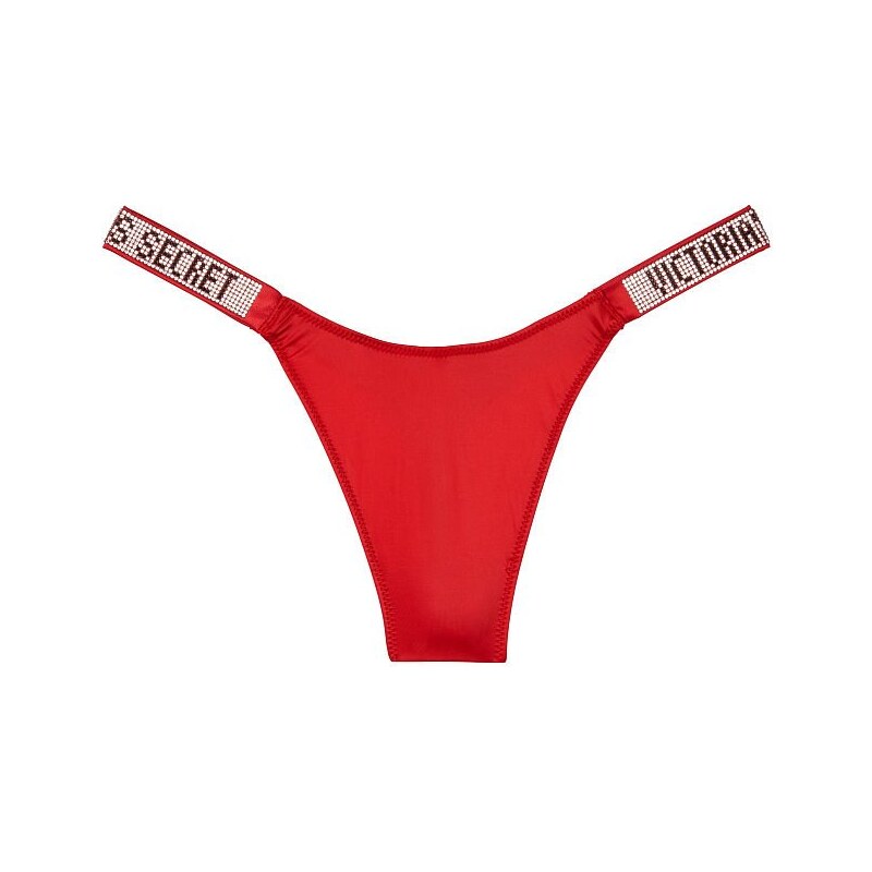 Victoria's Secret Bombshell Shine Strap Tanga