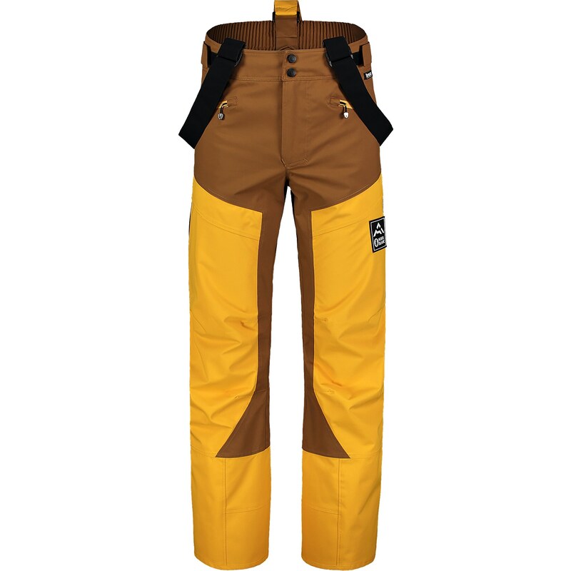Nordblanc Žluté pánské lyžařské kalhoty MAD