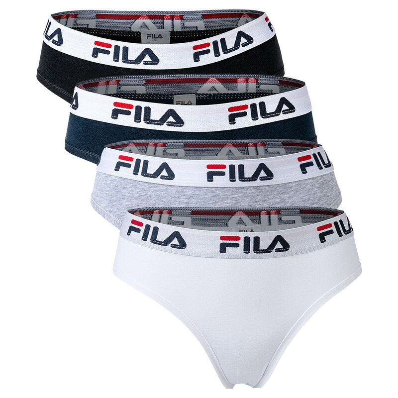 FILA Sportovní spodní prádlo marine modrá / šedý melír / černá /