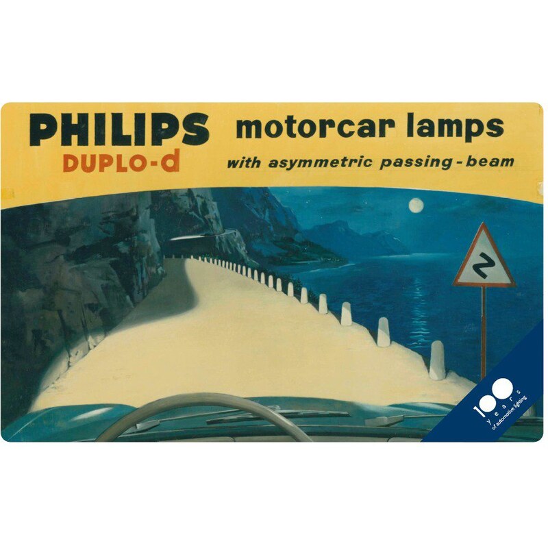 Philips Retro cedule motorcar lamps 30x47 cm