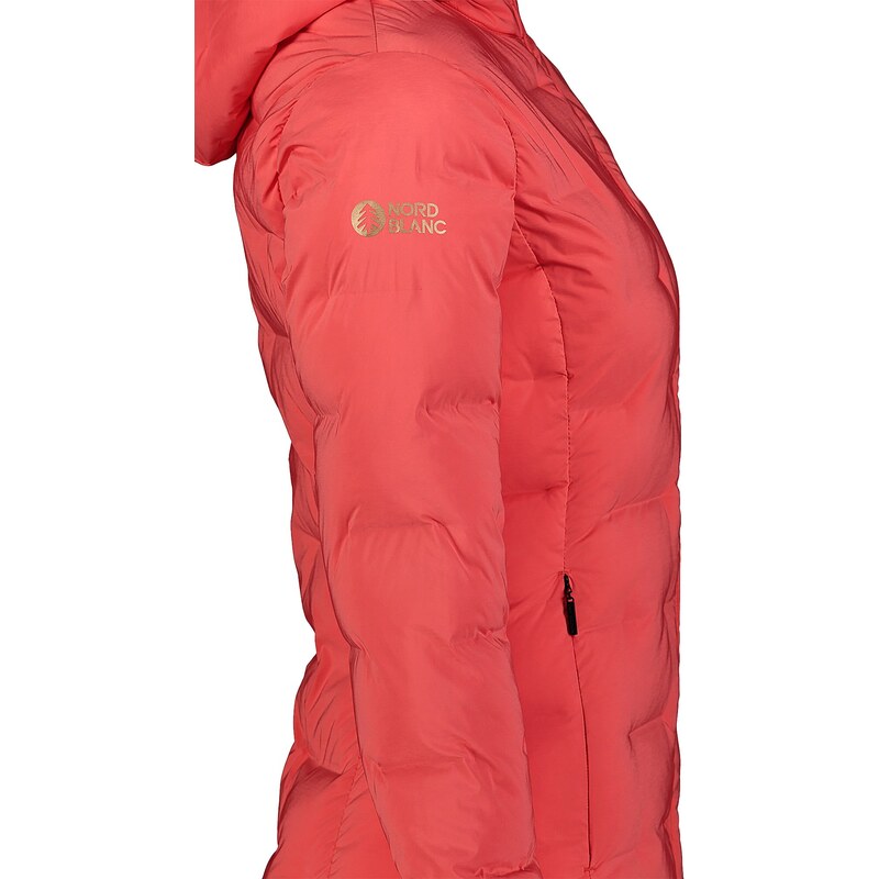 Nordblanc Růžový dámský lehký zimní kabát INNOCENCE