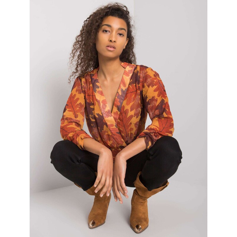 Factory Price Blouse-LC-BZ-22K-2048.22P-light brown