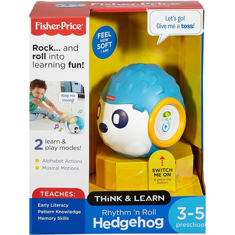 www.dikarikids.cz Fisher-Price interaktivní ježek (AJ)