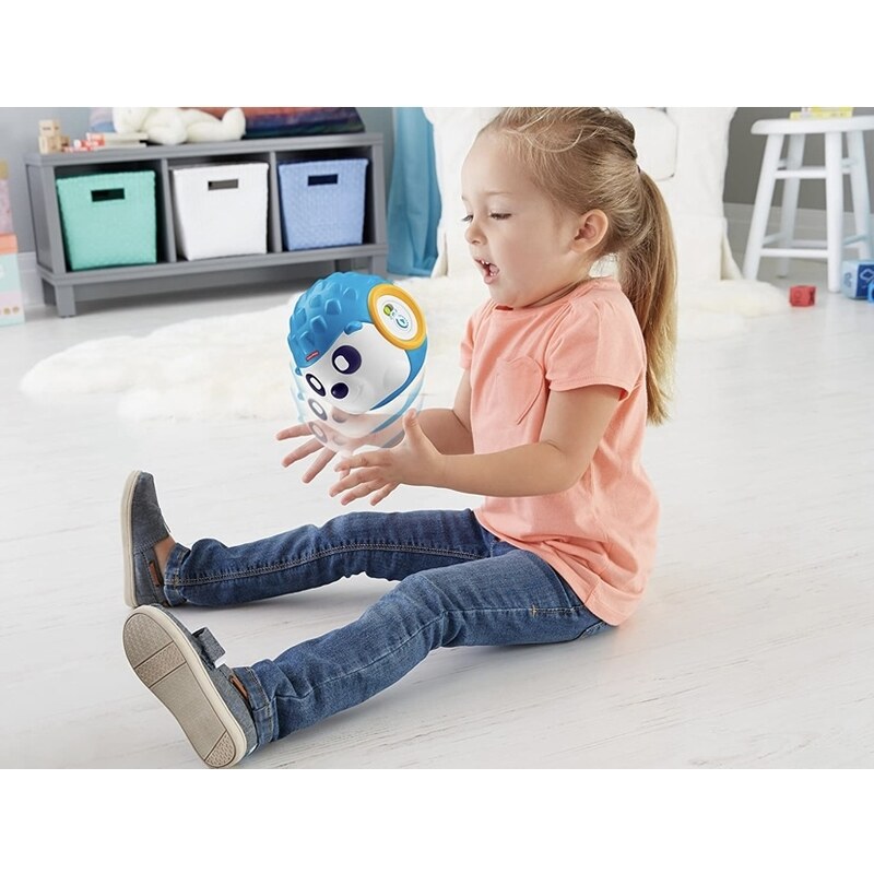 www.dikarikids.cz Fisher-Price interaktivní ježek (AJ)