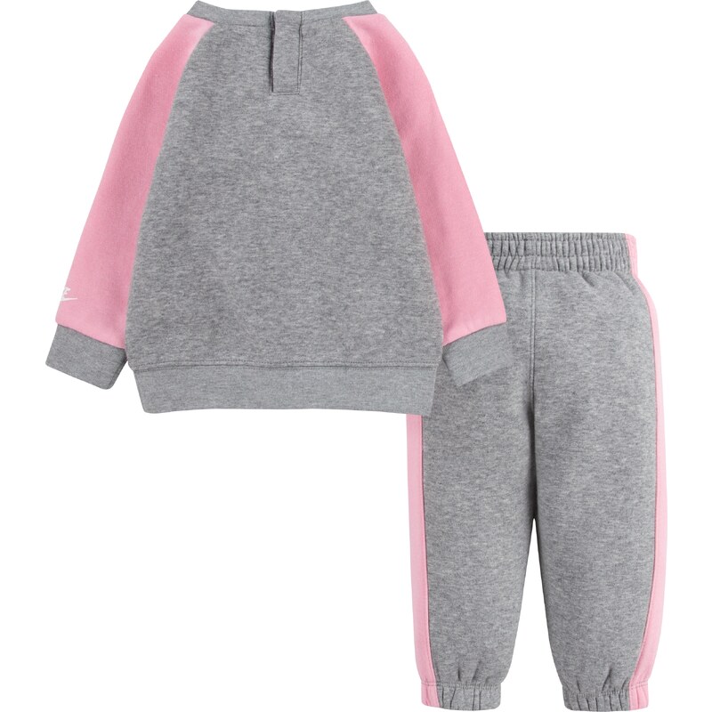 Nike nkb oversized futura crew set HEATHER