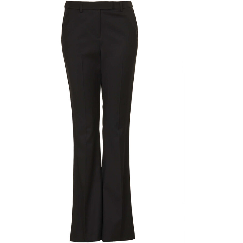 Topshop Side Pipe Kick Flare Trousers
