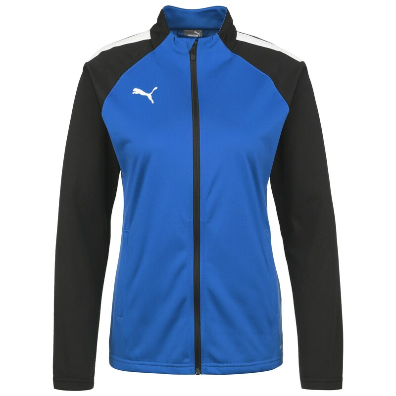 PUMA Sportovní bunda Team Liga modrá / královská modrá / bílá
