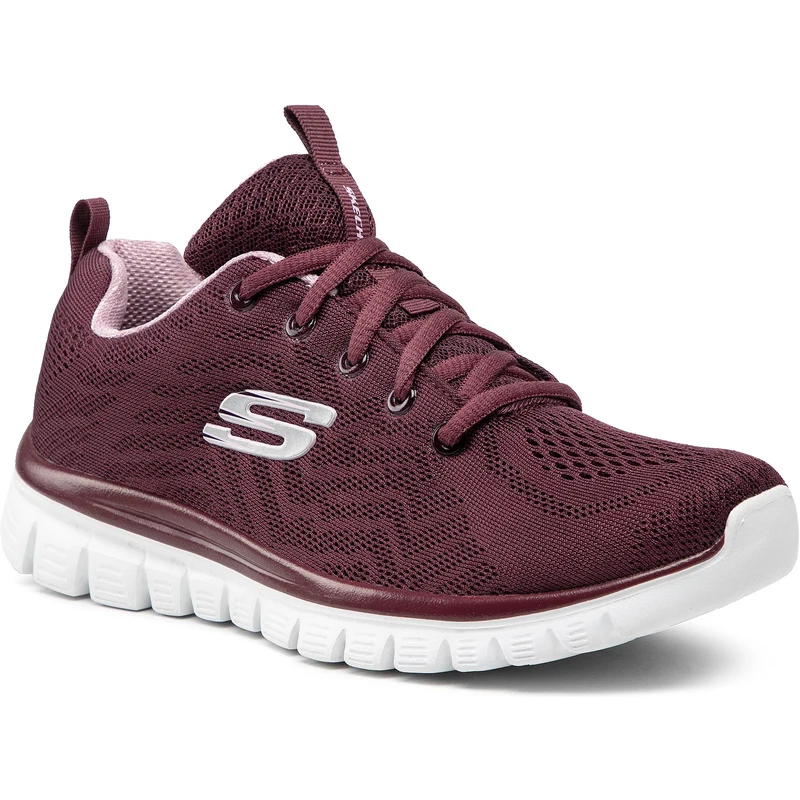 Skechers Get Connected 12615/WINE - GLAMI.cz