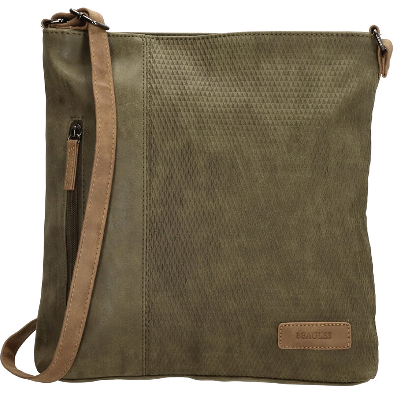 Beagles Kabelka přes rameno crossbody zelená 17595