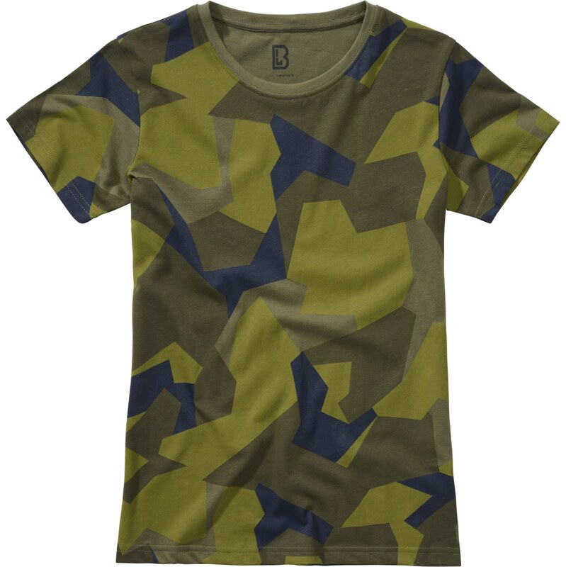 Brandit Tričko tmavě modrá / brokátová / khaki / olivová