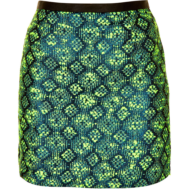 Topshop **Geometric Tweed Skirt by Sister Jane