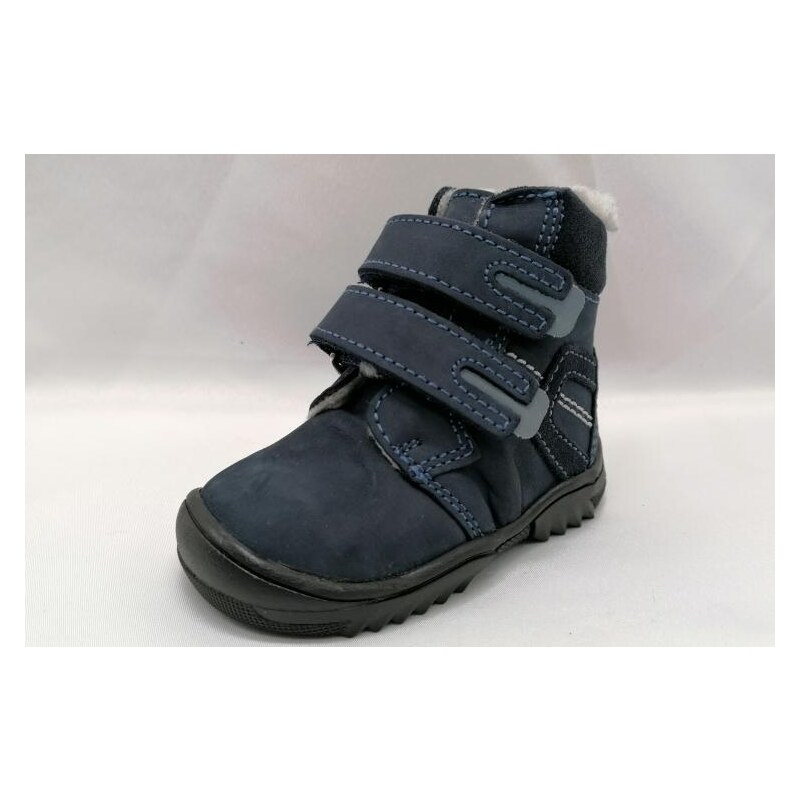 BOOTS4U Dětské zimní kožené boty 05-516
