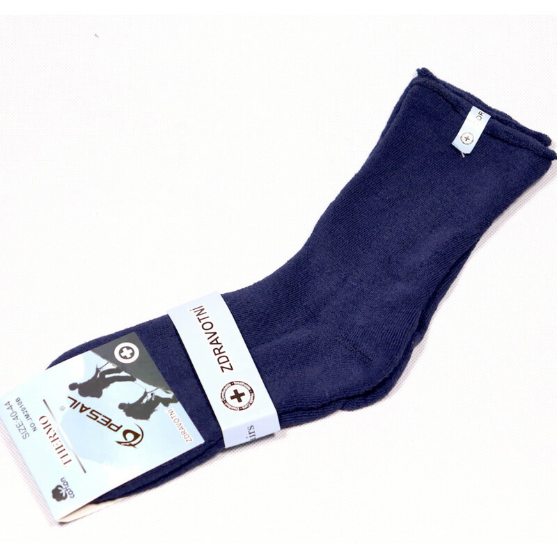 Pánské thermo bavlněné ponožky Pesail PTBP006 modrá