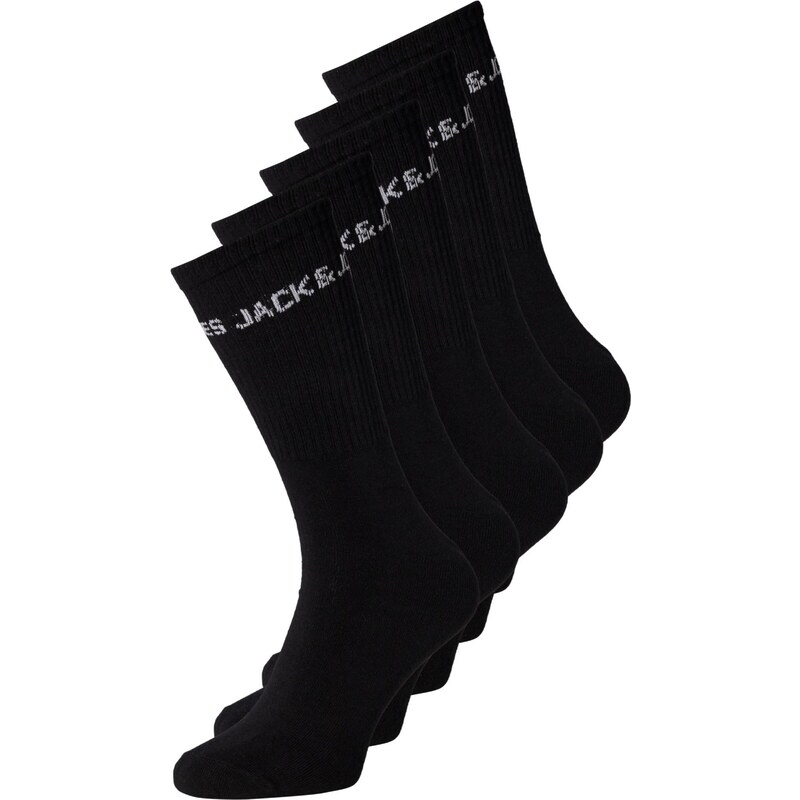 Jack & Jones Junior Ponožky černá / bílá