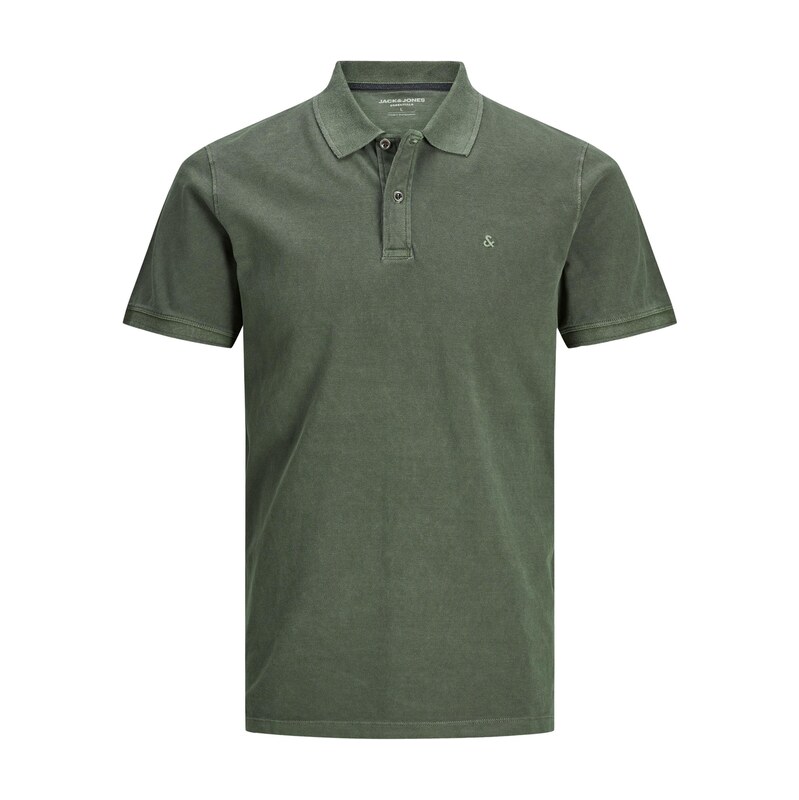 JACK & JONES Tričko khaki