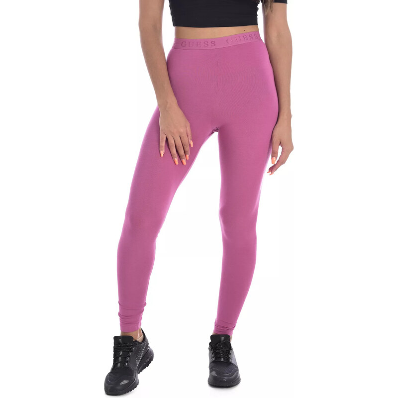 Dámské legíny O1BB01JR06U - G413 - Růžová - Guess 63852750