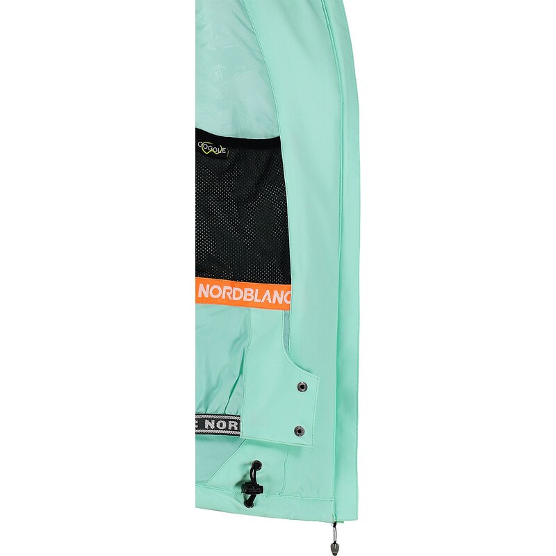 Nordblanc Zelená dámská lyžařská bunda SILENCE