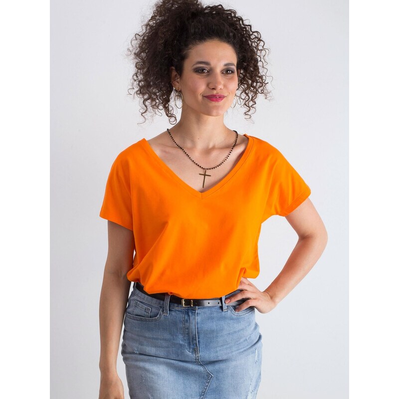 BASIC Feel Good T-shirt-RV-TS-4832.39P-orange