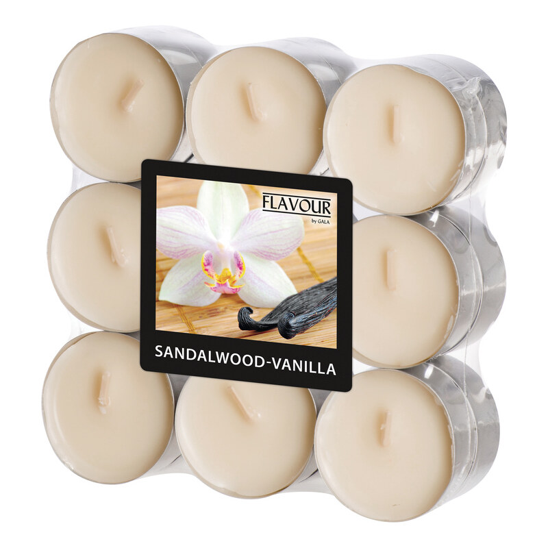 Gala Vonné svíčky Sandalwood-Vanilla 18 ks