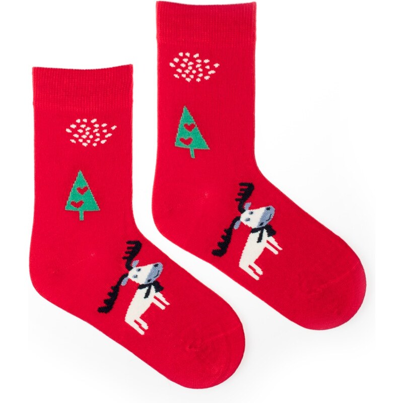Fusakle Dětské ponožky Feetee Raindeer 86271216