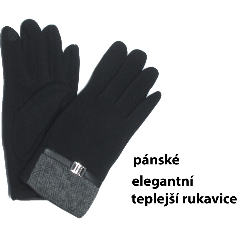 Gloves BDA001 Pánské teplejší prstové rukavice