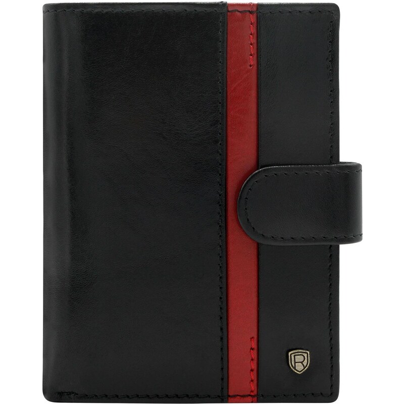 Pánská kožená peněženka ROVICKY N62L-RVTP RFID černá