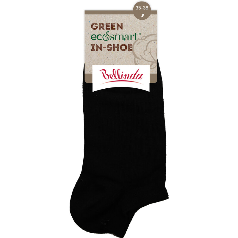 Bellinda GREEN ECOSMART IN-SHOE SOCKS - Short socks made of organic cotton - white